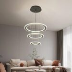 3Ring LED Tricolor Chandelier