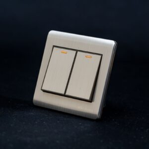 Q1 1 Gang Switch – Silver