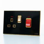H8 Cooker Unit Socket – Black