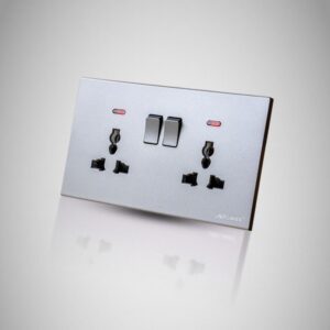 T8 Twin Socket – Grey