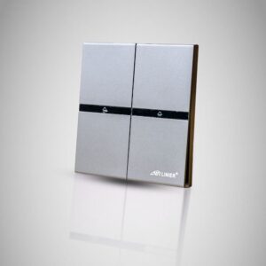 T8 2 Gang Switch – Grey
