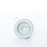 White Metallic Downlighters