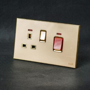 H8 Cooker Unit Socket – Gold